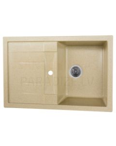 PLATINUM Granite sink PRESTO 7850 beige