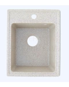 PLATINUM Granīta izlietne Platinum RUBI 40x50 karamele