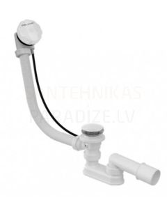 POLIMAT automatic bathtub siphon Ø50 white