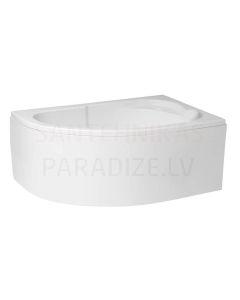 POLIMAT acrylic asymmetric bathtub STANDARD 130x85 (right/left)