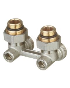 PURMO H-type radiator valve 3/4'x1/2' (angle)