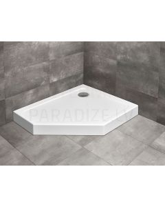 RADAWAY dušas paliktnis DOROS PT E Compact 100x80x11.5 L/R