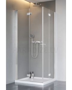 RADAWAY dušas kabīne NES KDD B 200x 80x 80 Chrome + caurspīdīgs stikls