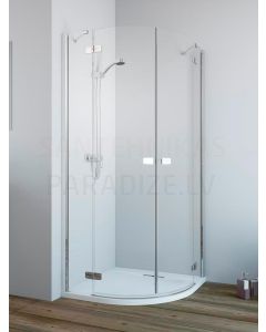 RADAWAY dušas kabīne FUENTA NEW PDD 200x 80x 80 Chrome + caurspīdīgs stikls