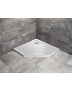 RADAWAY dušas paliktnis DOROS PT Stone White 90x90x5