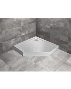 RADAWAY dušo padėklas DOROS PT Compact Stone White 90x90x11.5