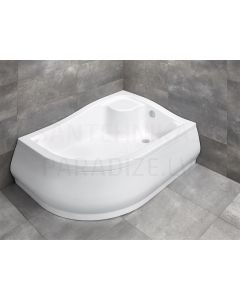 RADAWAY dušas paliktnis KORFU E 100x80x48.5 L/R