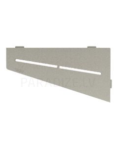 Shelf PURE (stone gray) 154x295