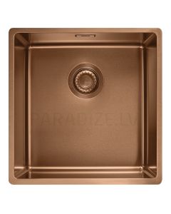 FRANKE stainless steel kitchen sink MYTHOS Masterpeace copper tone 44x45 cm
