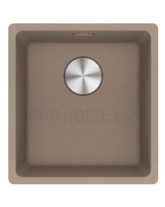 FRANKE akmens masės virtuvės kriauklė su mygtuku MARIS Kašmyras 40.3x43.3 cm