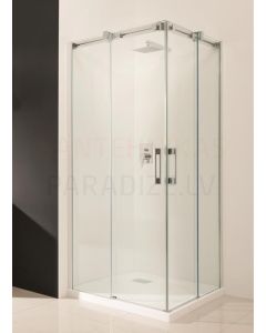 RADAWAY dušas kabīne ESPERA KDD 200x100x100 Chrome + caurspīdīgs stikls
