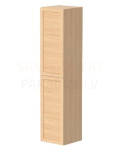 KAME RUSTIC боковой-высокий шкафчик (Bleached oak) 1600x350x350 мм