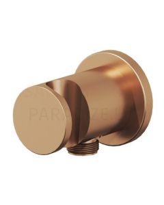 Brass shower holder with water outlet Ravak 706.60RGB (Rose Gold Brushed)