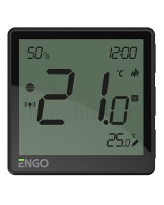 ENGO Zigbee gudrais termostats 230V (melns) EONE230B