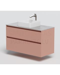 KAME undertop cabinet LOFT 100 (pink)