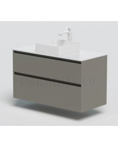 KAME undertop cabinet LOFT 100 (gray stone)