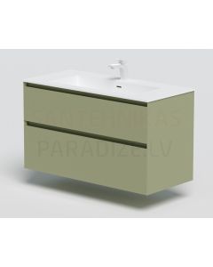 KAME sink cabinet LOFT 100 (Savannah green)