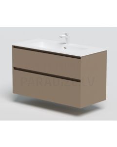 KAME sink cabinet LOFT 100 (cocoa brown)