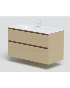 KAME sink cabinet LOFT 100 (Linen)