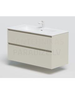 KAME sink cabinet LOFT 100 (cashmere)