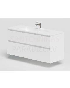 KAME sink cabinet LOFT 120 (matte white)