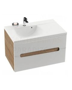 Ravak sink cabinet SD Classic II 800-R (cappuccino/white)