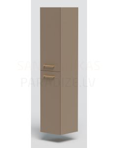 KAME NATURA COLOR боковой-высокий шкафчик (какао коричневый) 1660x350x350 мм
