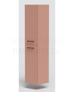 KAME NATURA COLOR боковой-высокий шкафчик (розовый) 1660x350x350 мм