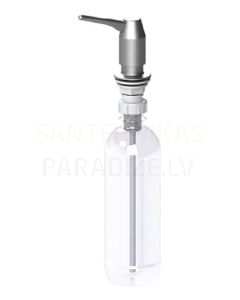 KKPOL liquid soap dispenser (matte chrome)