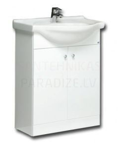 RB sink cabinet with sink PIANO 55