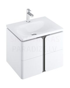 Ravak sink/table top cabinet SD Balance 600 (white/graphite)