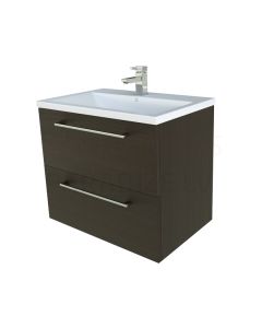 RB SCANDIC  60 sink cabinet with sink (black oak) 500x590x380 mm