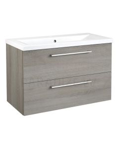 RB SCANDIC  80 sink cabinet with sink (grey ash) 500x790x390 mm