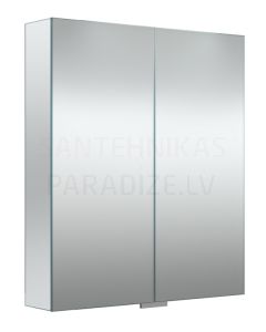 RB GRAND  60 veidrodinė spintelė (matinė pilka) 700x600x130 mm