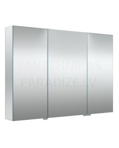 RB GRAND 100 spoguļskapītis (matēts pelēks) 700x1000x130 mm