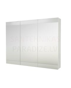 RB SERENA RETRO 100 veidrodinė spintelė (balta blizgi) 700x1000x140 mm