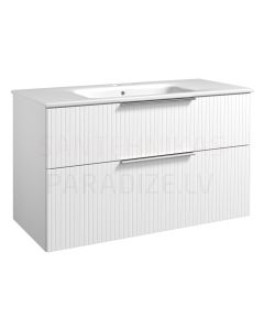 RB G-LINE 100 sink cabinet with sink (matte white) 600x1000x460 mm