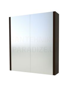 RB spoguļskapītis  80 (melns ozols) 650x800x120 mm