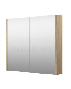 RB spoguļskapītis  80 (pelēks ozols) 650x800x120 mm