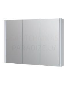 RB veidrodinė spintelė 100 (balta blizgi) 650x1000x120 mm