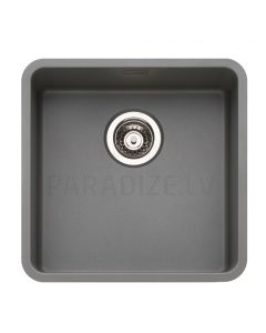 Reginox stainless steel kitchen sink Ohio 40x40 Atomic Grey 44x44cm