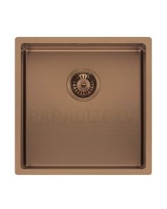 Reginox stainless steel kitchen sink Miami 40x40 Copper 44x44cm