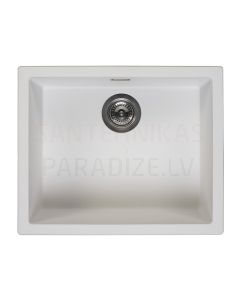 Reginox stone mass kitchen sink Amsterdam 50 Pure White 56x46cm