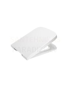 Toilet seat with lid Dama, SC, white / chrome