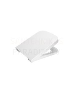 Toilet seat with lid Dama Compact, SC, white / chrome