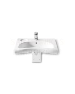 Washbasin Meridian, 700x570 mm, for people with disabilities, white