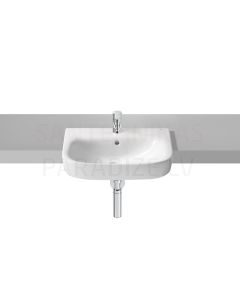 Sink Debba, 520x400 mm, partly on the surface, white