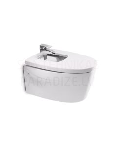 Bidet Khroma, wall-mounted, 390x610 mm, white