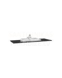 Virsma Carmen, 1300x495 mm, marmora virsma, marquina black