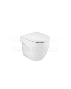 Toilet Meridian Compact, wall-mounted, 360x520 mm, universal outlet, white